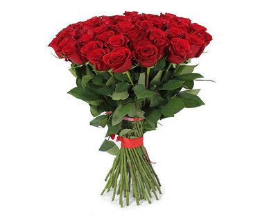 20 Red Roses Hand-Tied Bouquet